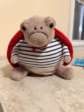 Jellycat Timmy turtle romantic outfit very cute exclusive London